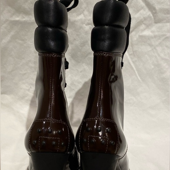 Tod's Aspen Lace-Up Boots, Brown, size 42, NWOB - Picture 9 of 9